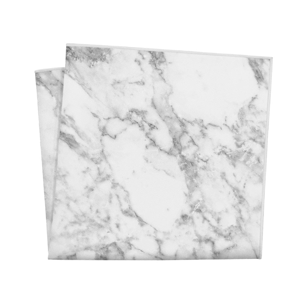 Marble Pocket Square - 12" Square - Knotty Tie Co.