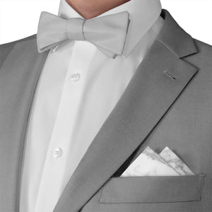 Marble Pocket Square - Matching Bow Tie - Knotty Tie Co.