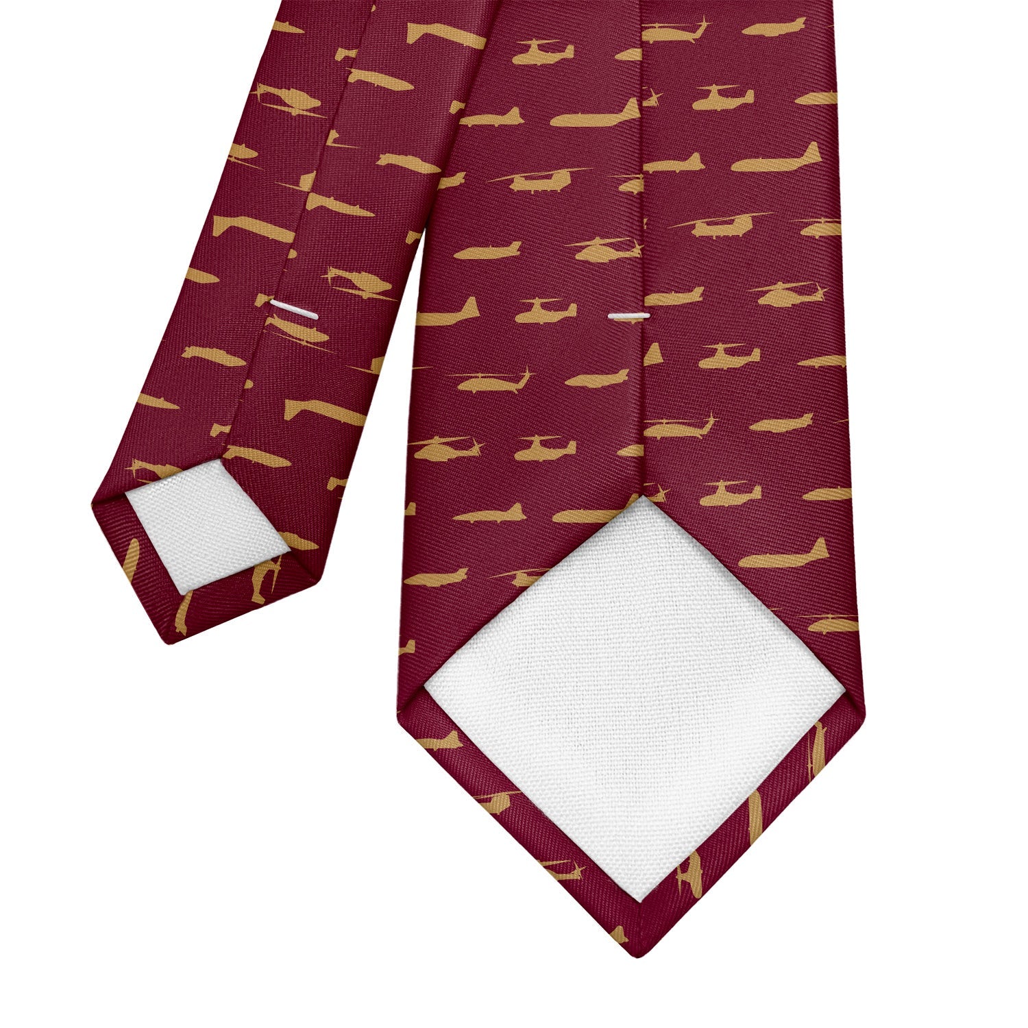 Marine Aircrafts Necktie - Tipping - Knotty Tie Co.