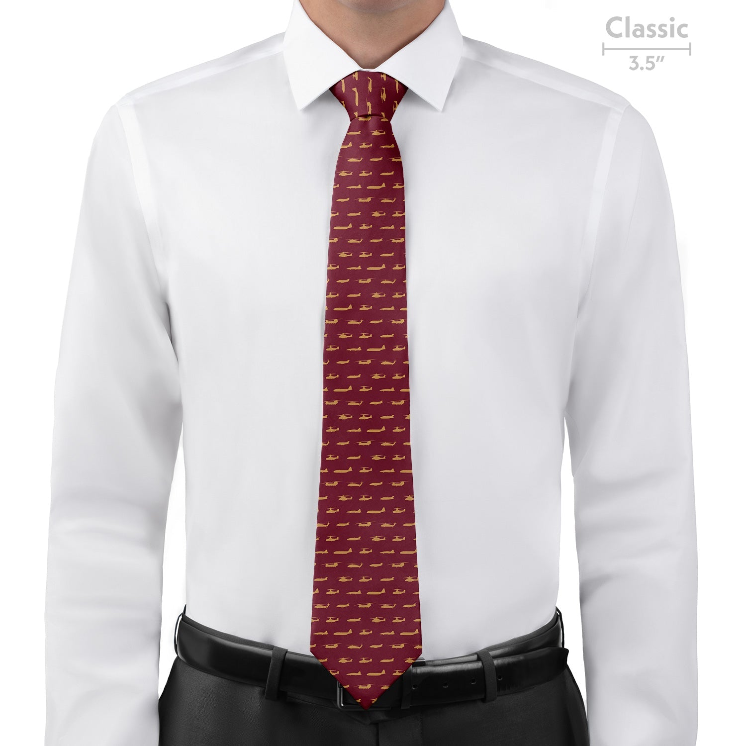 Marine Aircrafts Necktie - Classic - Knotty Tie Co.