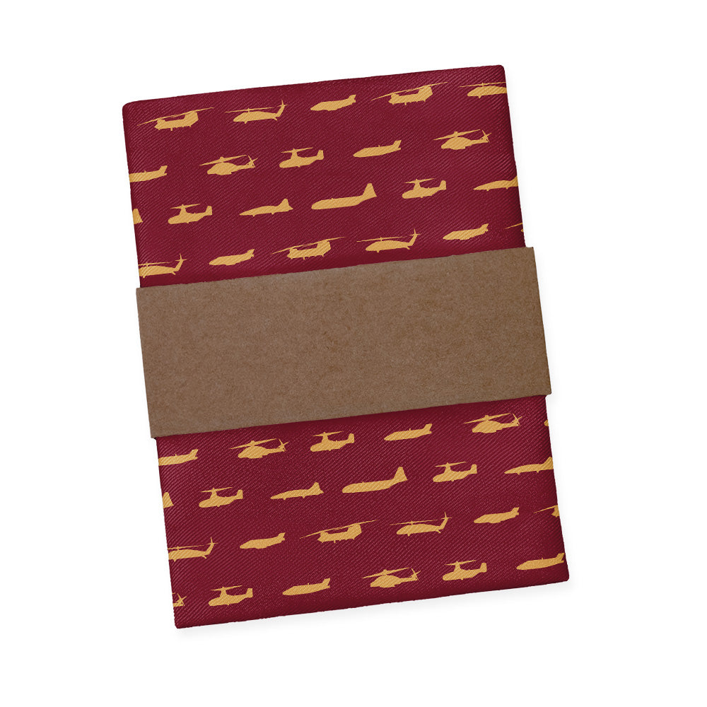 Marine Aircrafts Pocket Square - Packaging - Knotty Tie Co.