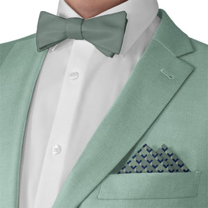 Maze Geo Pocket Square - Matching Bow Tie - Knotty Tie Co.