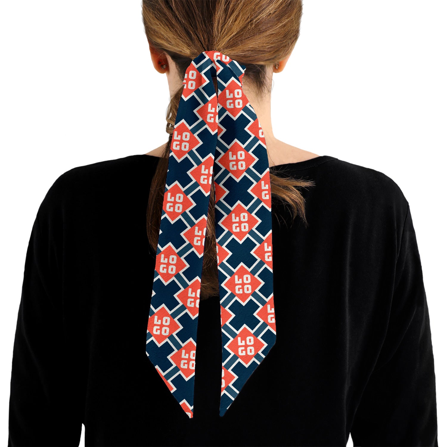 Mesa 1 Hair Flat Lay Logo Scarf - Knotty Tie Co.