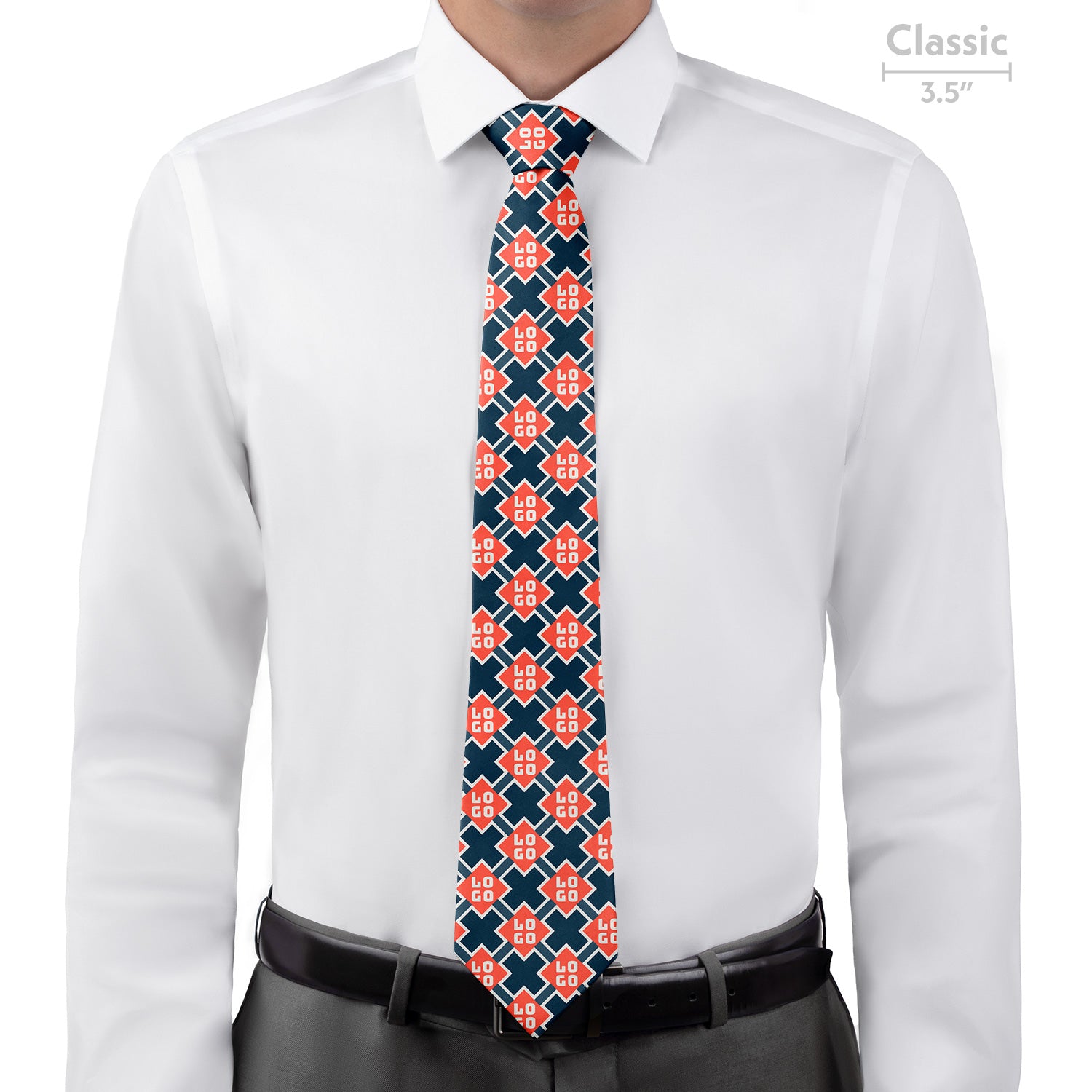 Custom Mesa 2 Logo Tie - Classic - Knotty Tie Co.