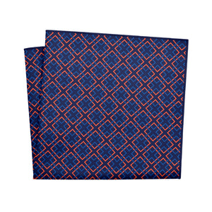 Mesa Geometric Pocket Square - 12" Square - Knotty Tie Co.