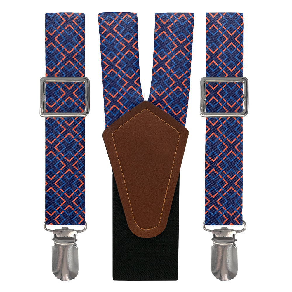 Mesa Geometric Suspenders - Main View - Knotty Tie Co.