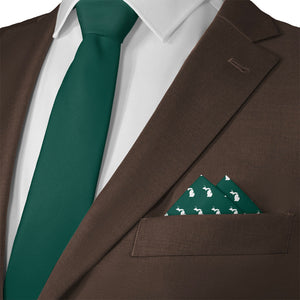 Michigan State Outline Pocket Square - Matching Necktie- Knotty Tie Co.