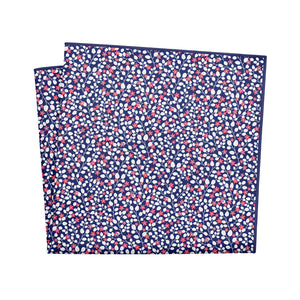 Micro Floral Pocket Square - 12" Square - Knotty Tie Co.