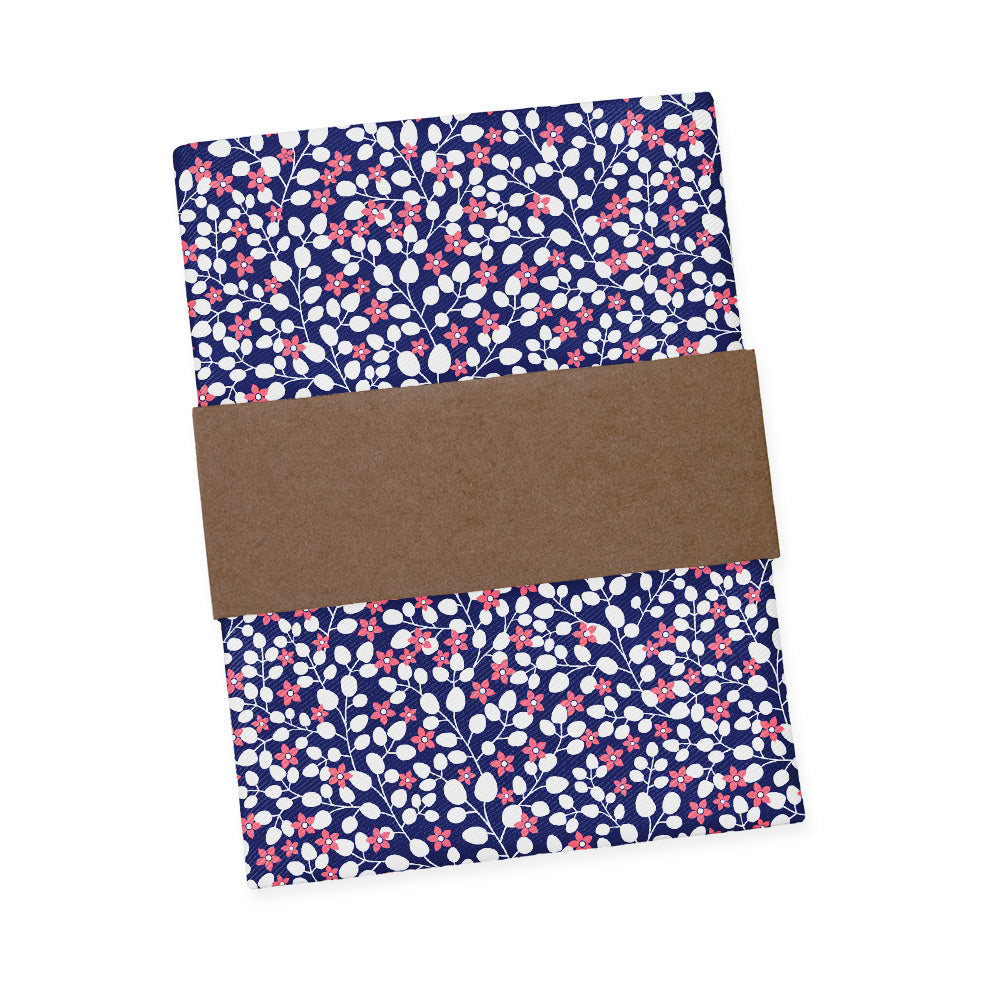 Micro Floral Pocket Square - Packaging - Knotty Tie Co.