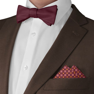 Micro Tiles Pocket Square - Matching Bow Tie - Knotty Tie Co.