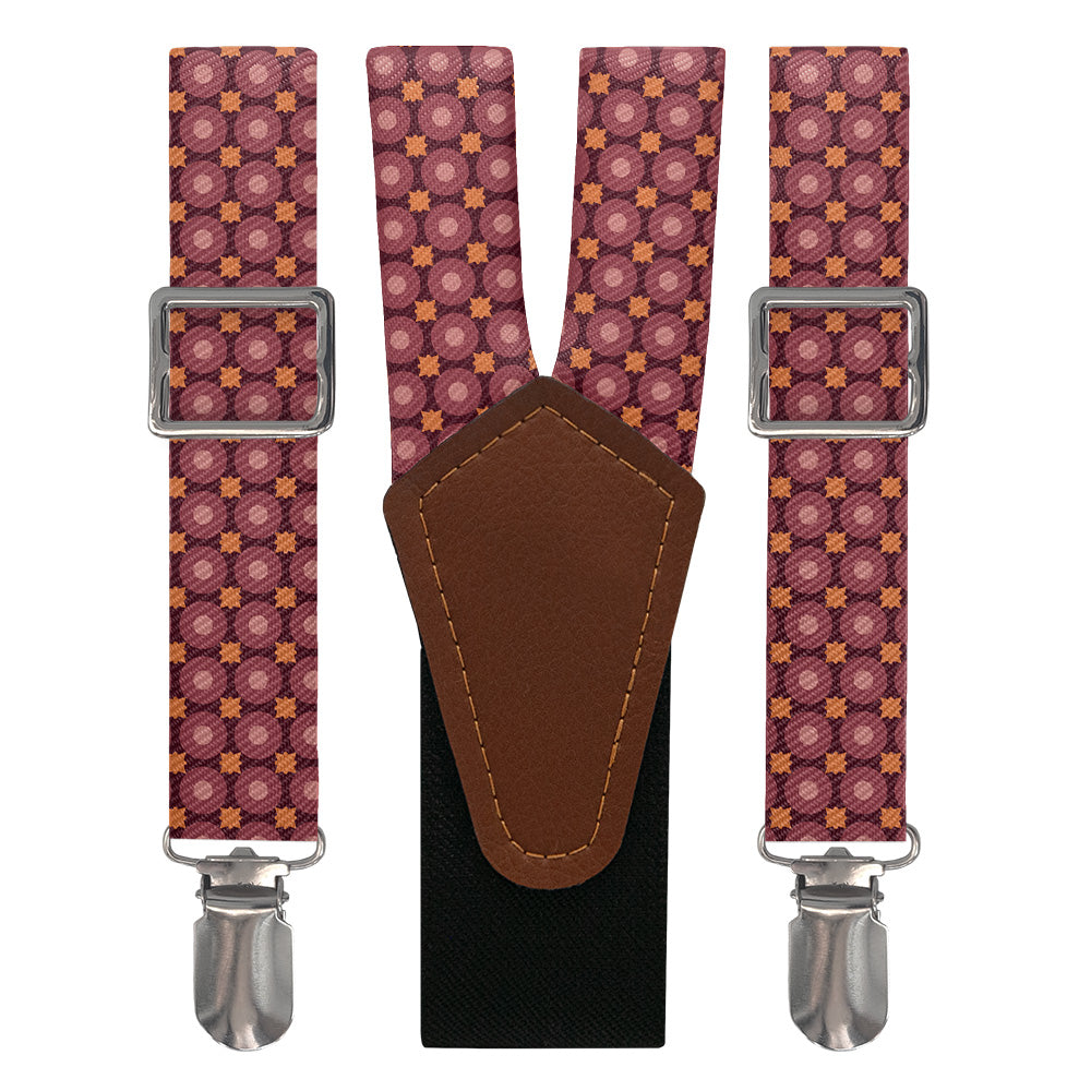 Micro Tiles Suspenders - Main View - Knotty Tie Co.