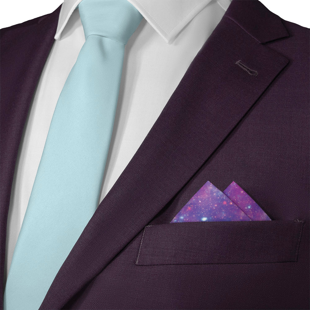 Milky Way Pocket Square - Matching Necktie- Knotty Tie Co.