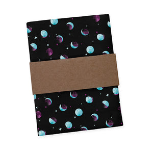 Mini Moons Space Pocket Square - Packaging - Knotty Tie Co.