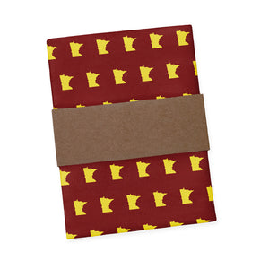 Minnesota State Outline Pocket Square - Packaging - Knotty Tie Co.