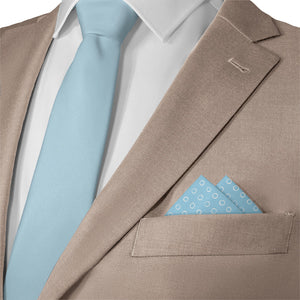 Mod Dots Pocket Square - Matching Necktie- Knotty Tie Co.