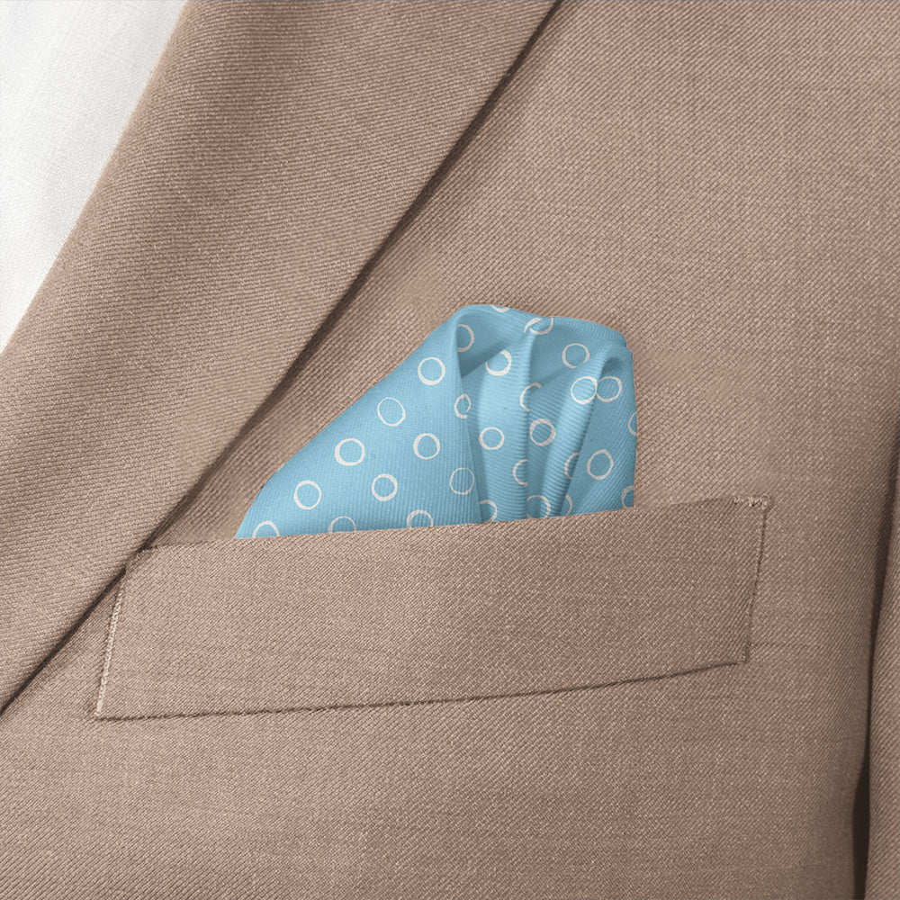 Mod Dots Pocket Square - Wave Fold - Knotty Tie Co.