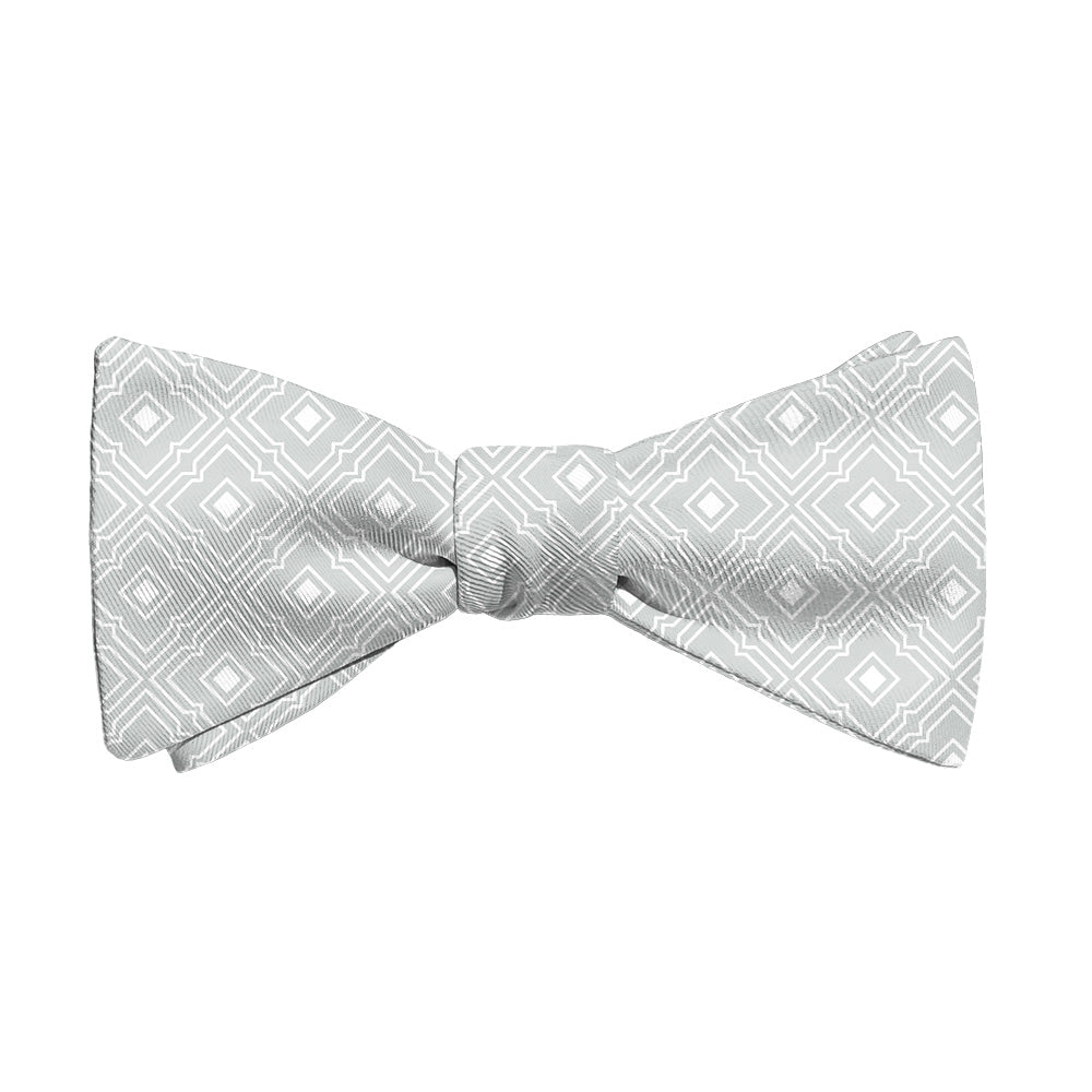 Monroe Geometric Bow Tie - Adult Extra-Long Self-Tie 18-21" - Knotty Tie Co.