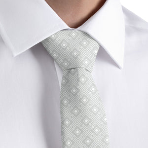 Monroe Geometric Necktie - Dress Shirt - Knotty Tie Co.