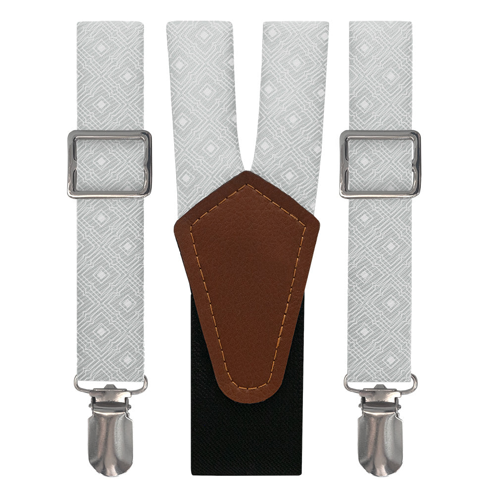 Monroe Geometric Suspenders - Main View - Knotty Tie Co.