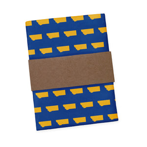 Montana State Outline Pocket Square - Packaging - Knotty Tie Co.