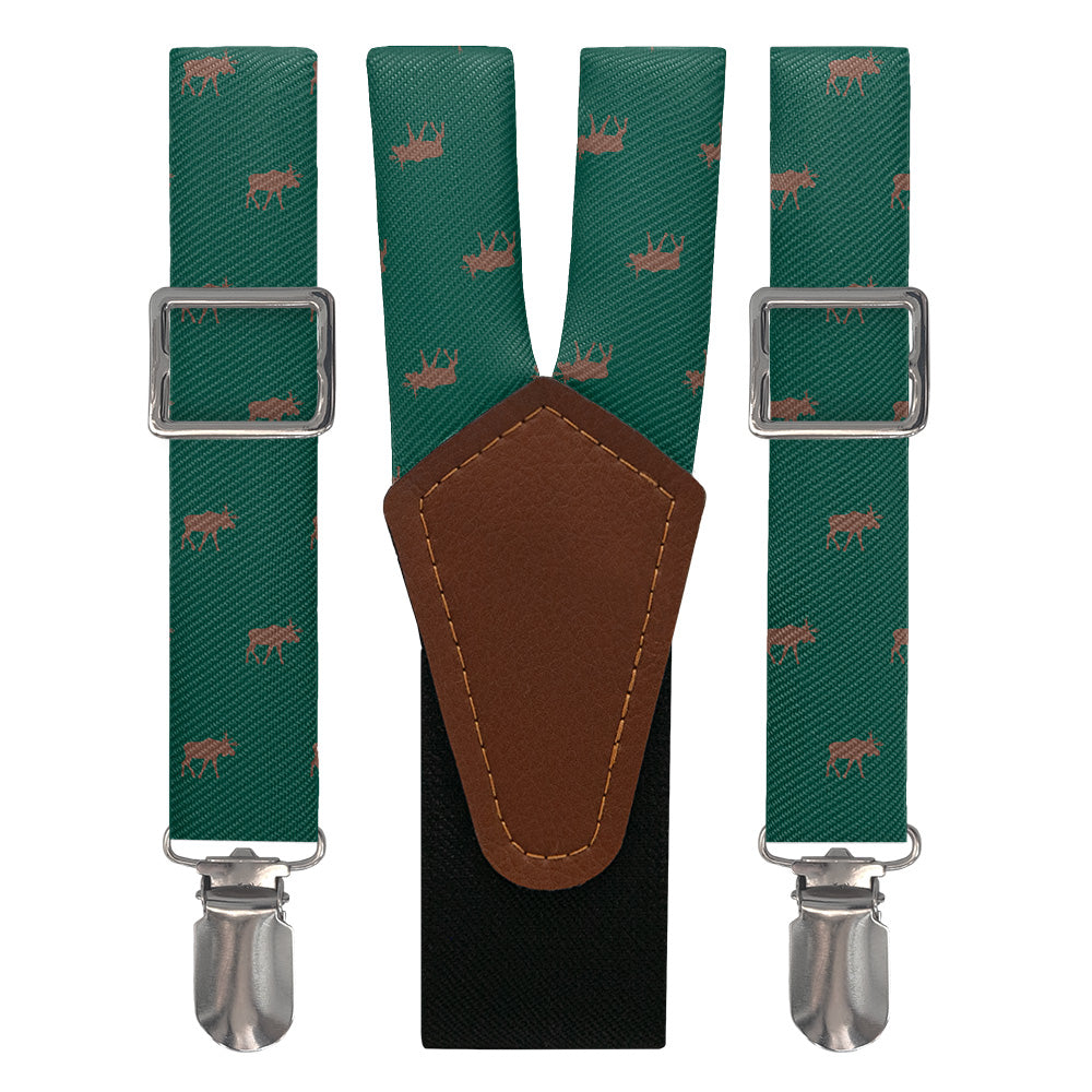 Moose Suspenders - Main View - Knotty Tie Co.