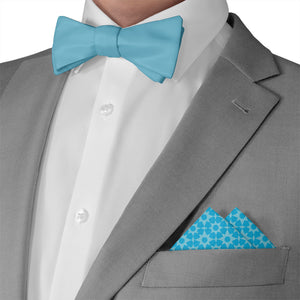 Mosaic Pocket Square - Matching Bow Tie - Knotty Tie Co.