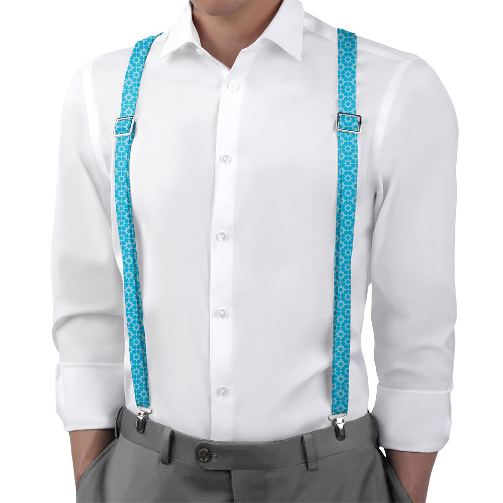 Mosaic Suspenders - Main View - Knotty Tie Co.