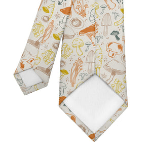 Mushrooms Necktie - Tipping - Knotty Tie Co.