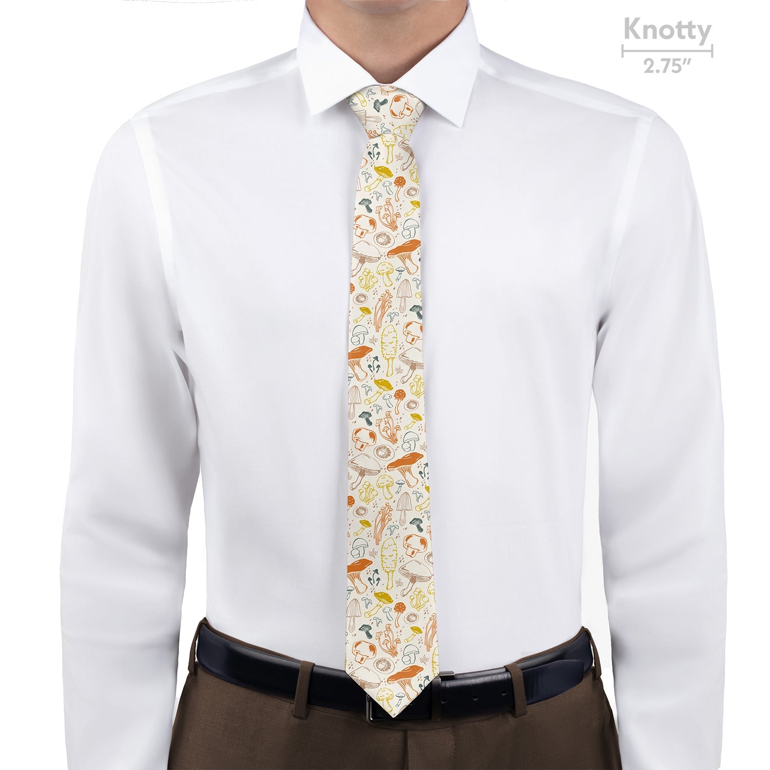 Mushrooms Necktie - Knotty - Knotty Tie Co.