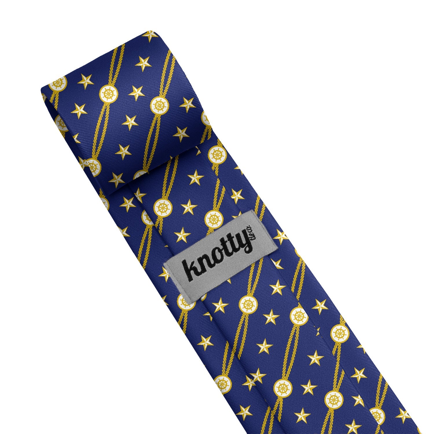 Nautical Stripe Necktie - Tag - Knotty Tie Co.