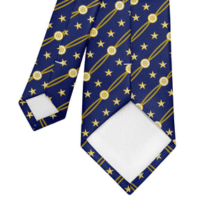 Nautical Stripe Necktie - Tipping - Knotty Tie Co.