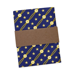 Nautical Stripe Pocket Square - Packaging - Knotty Tie Co.