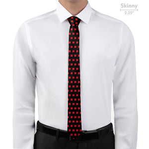 New Mexico State Outline Necktie - Skinny - Knotty Tie Co.