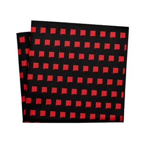 New Mexico State Outline Pocket Square - 12" Square - Knotty Tie Co.