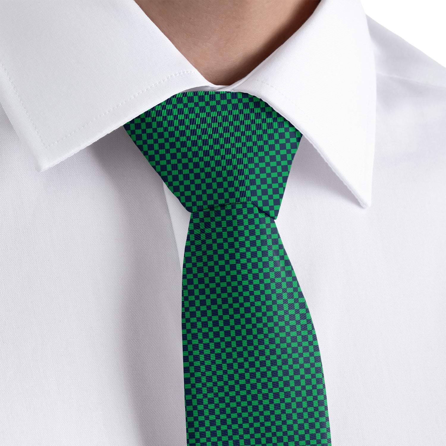 Norman Geo Necktie - Rolled - Knotty Tie Co.