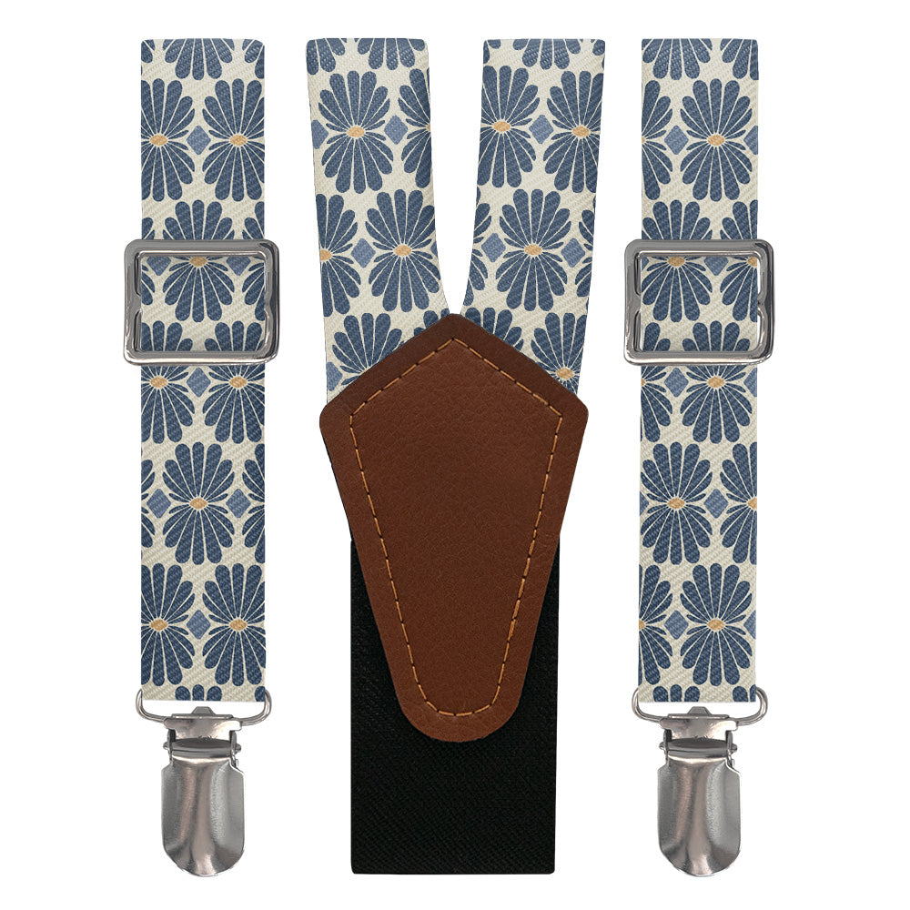 Nouveau Floral Suspenders - Main View - Knotty Tie Co.