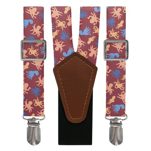 Octopus Suspenders - Main View - Knotty Tie Co.