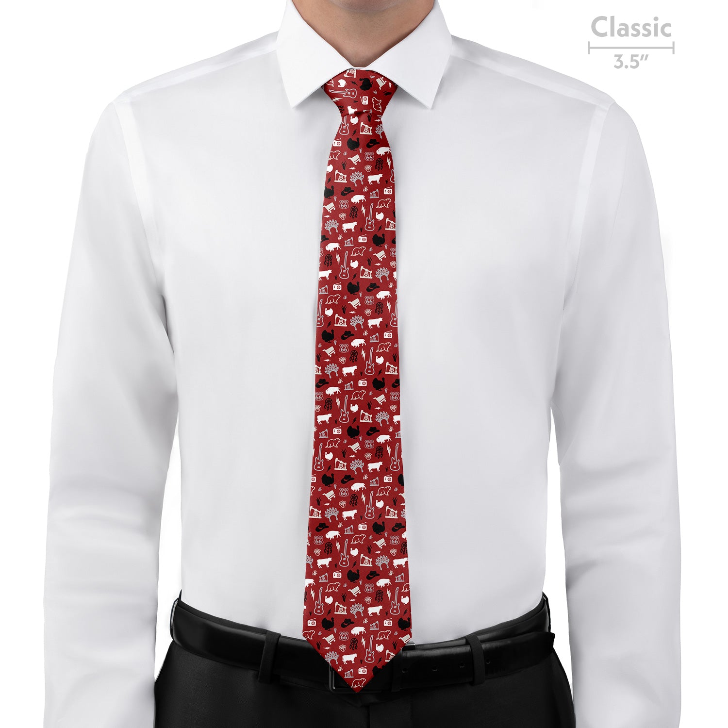 Oklahoma State Heritage Necktie - Classic 3.5" -  - Knotty Tie Co.