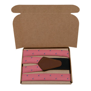 Old Glory Suspenders - Kraft Gift Box Packaging - Knotty Tie Co.