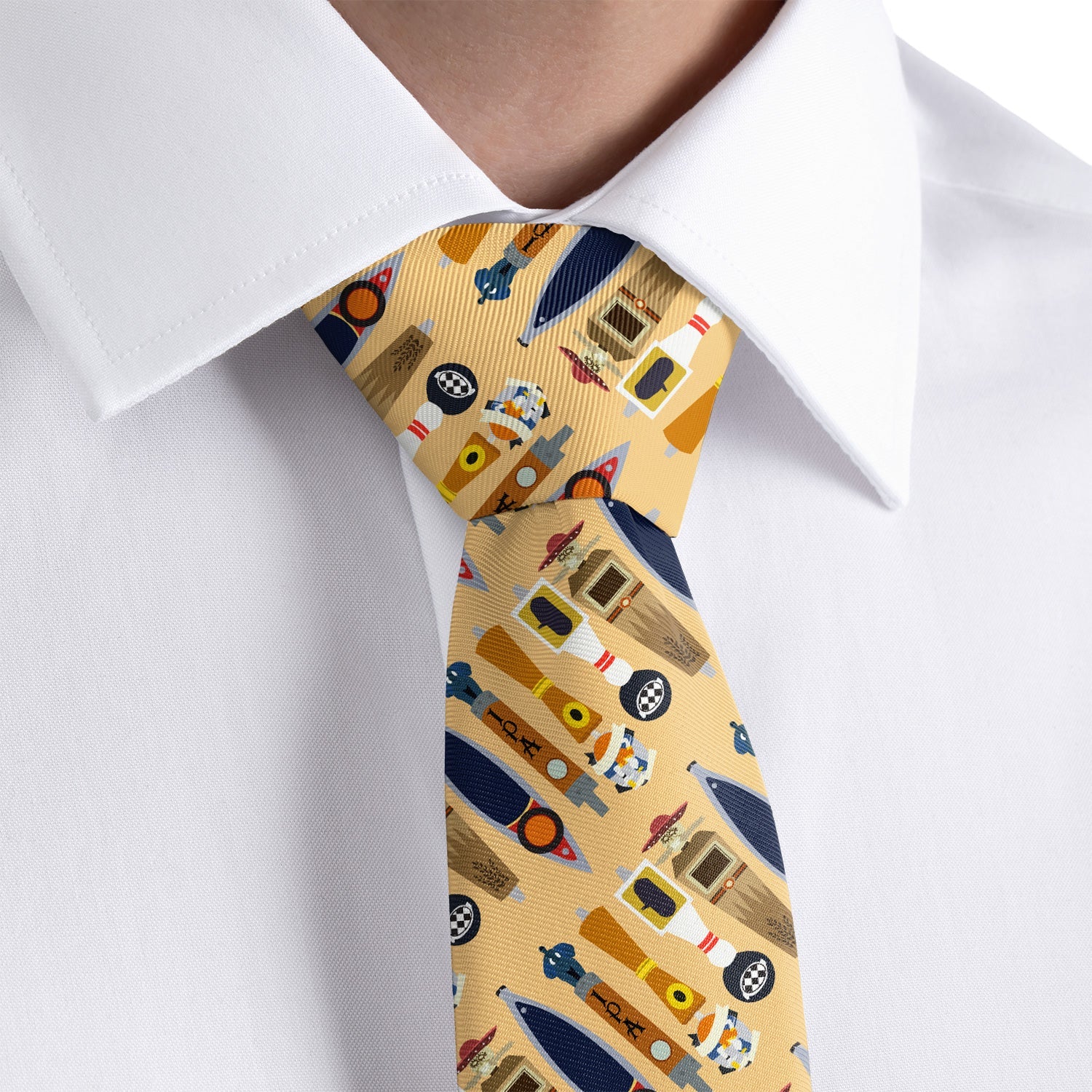 On Tap Beer Necktie - Dress Shirt - Knotty Tie Co.