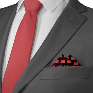 Oregon State Outline Pocket Square - Matching Necktie- Knotty Tie Co.