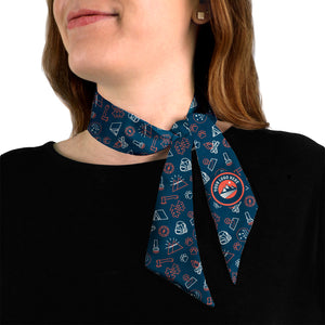 Outdoors 1 Hair Neck Logo Scarf - Knotty Tie Co.