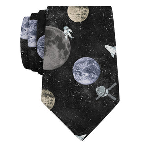 Outer Space Necktie - Rolled - Knotty Tie Co.