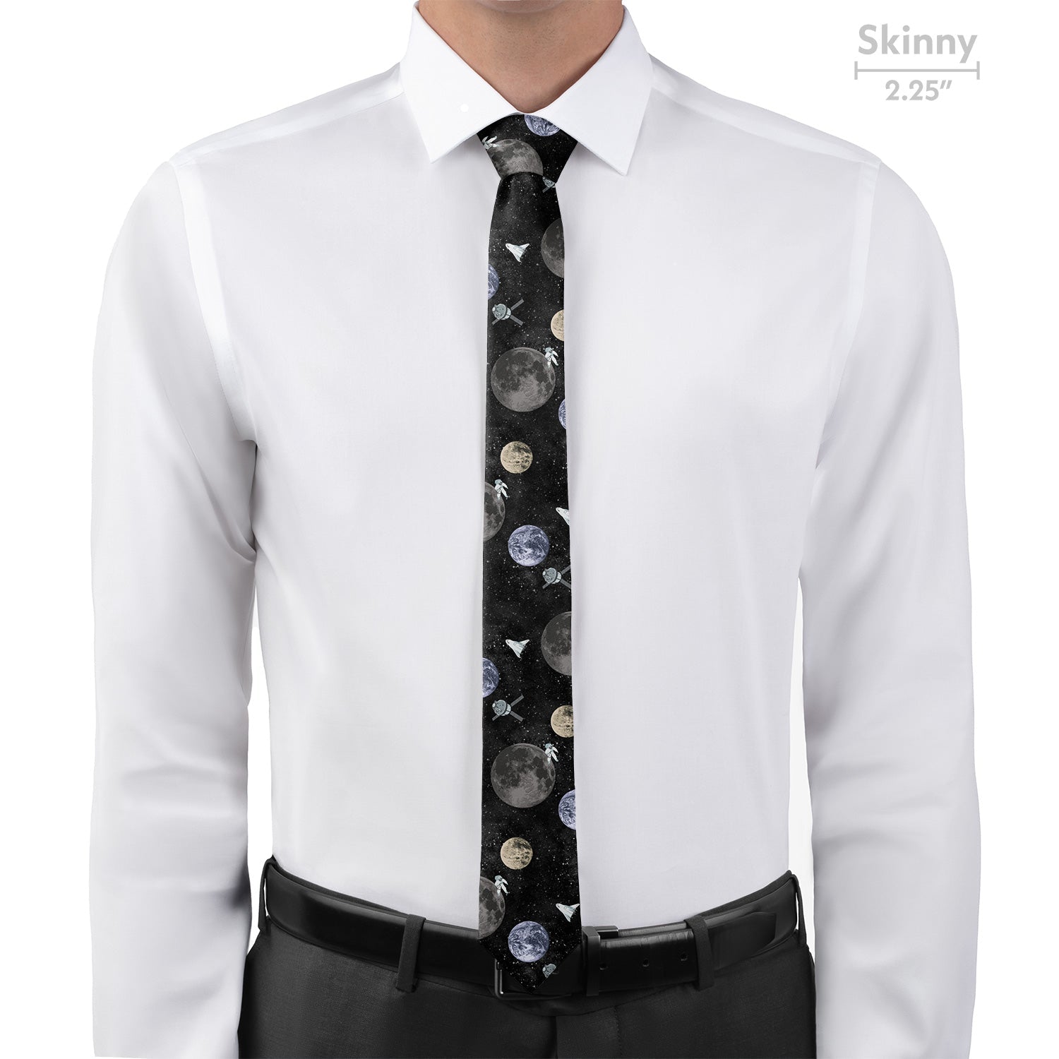 Outer Space Necktie - Skinny - Knotty Tie Co.