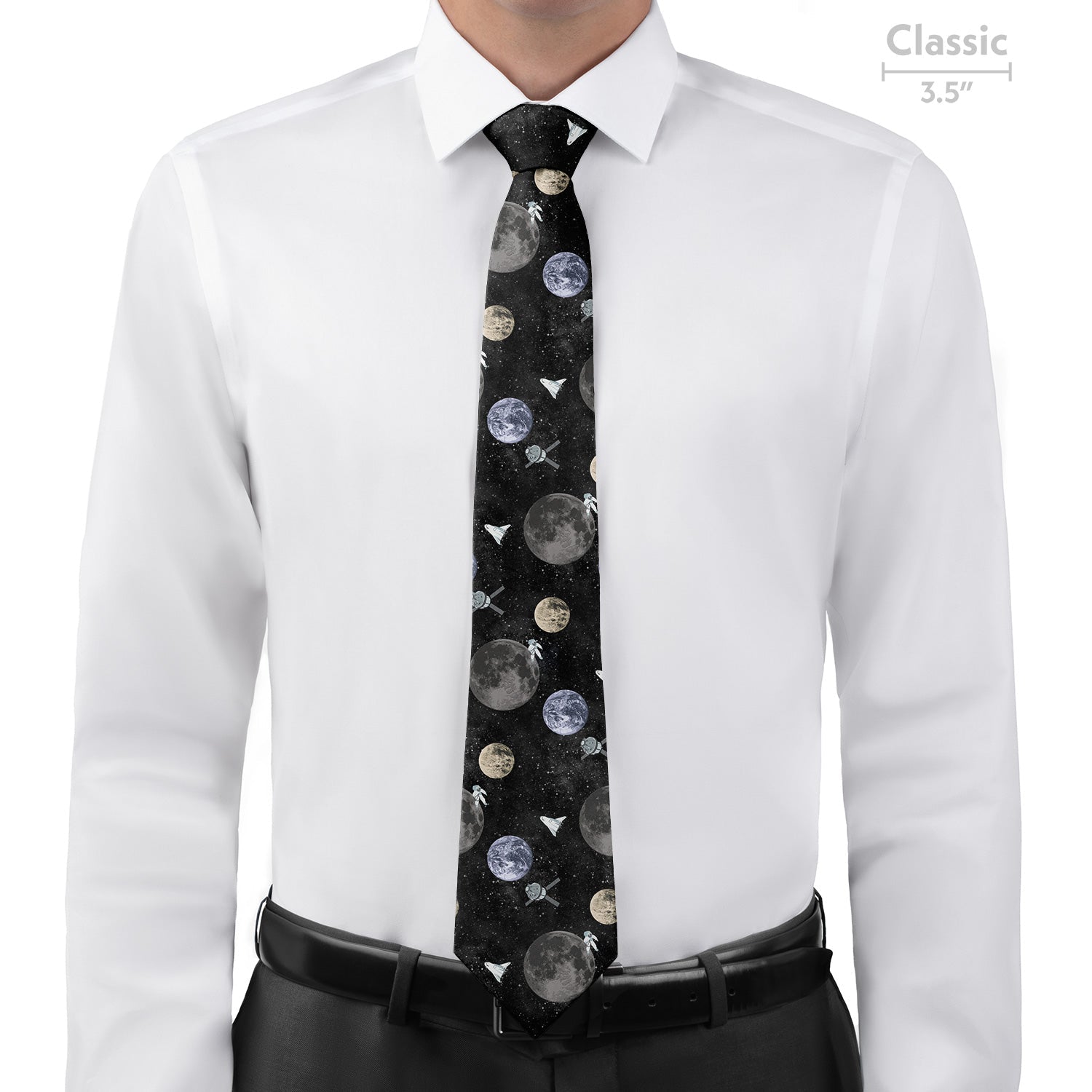 Outer Space Necktie - Classic - Knotty Tie Co.