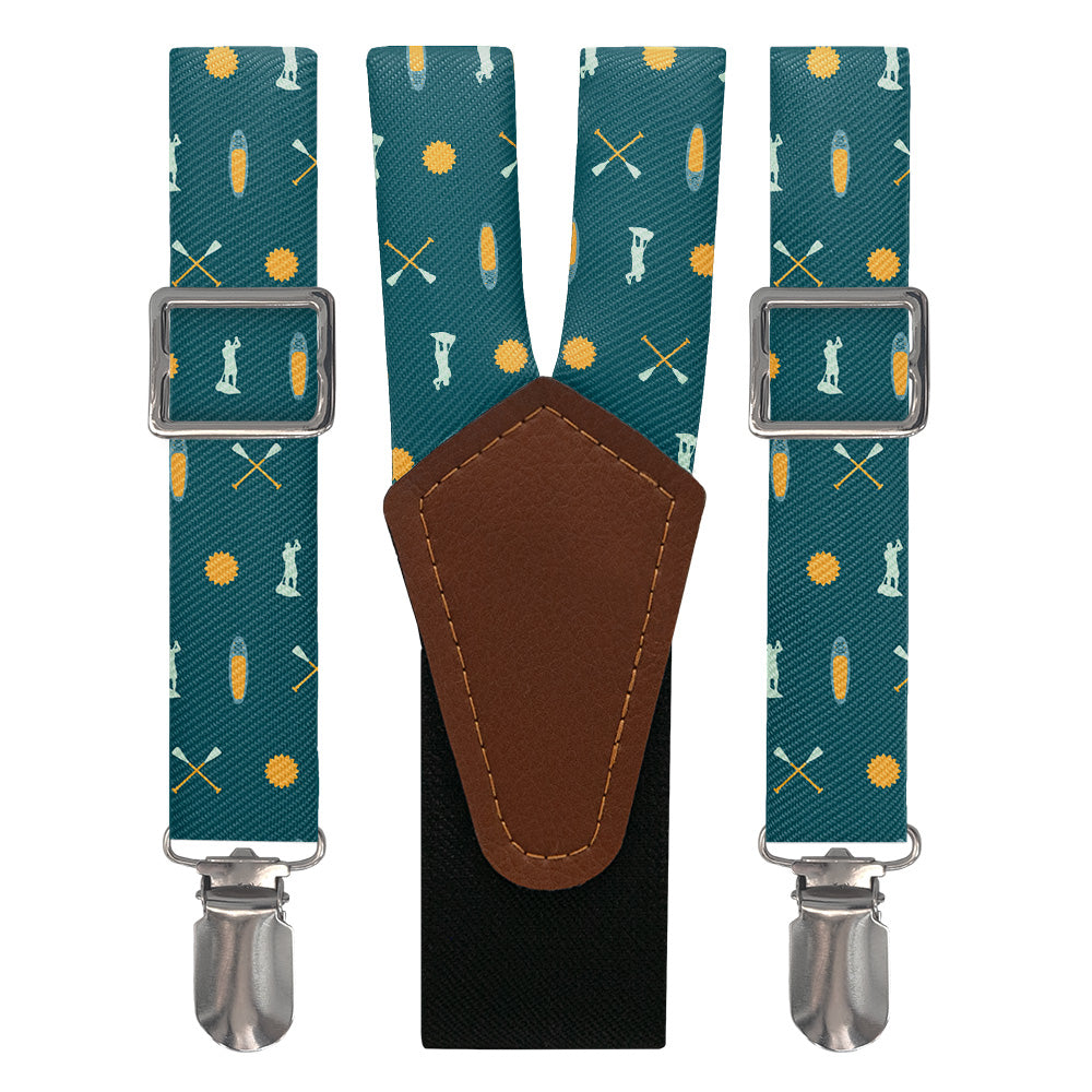 Paddleboarding Suspenders - Main View - Knotty Tie Co.