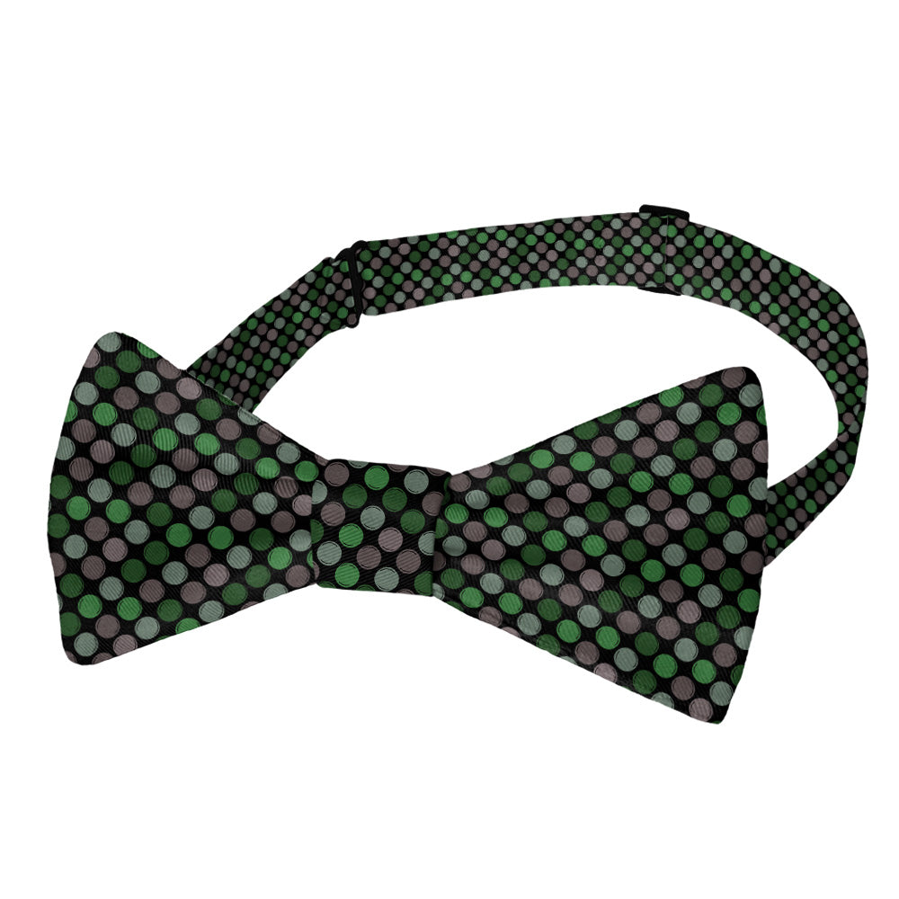 Palette Dots Bow Tie - Adult Standard Self-Tie 14-18" - Knotty Tie Co.