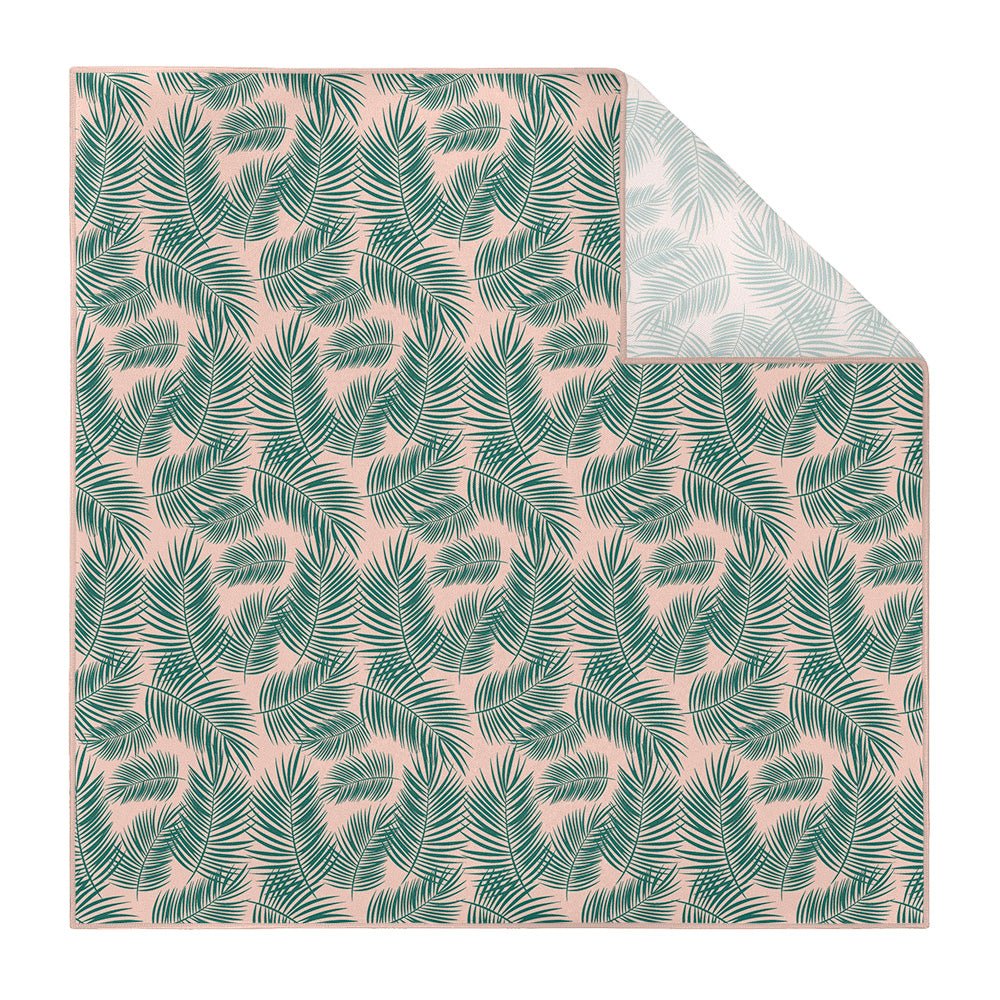 Palm Leaves Pocket Square - Printed - Knotty Tie Co.