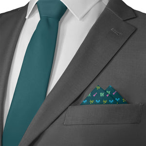 Partying With Friends Pocket Square - Matching Necktie- Knotty Tie Co.