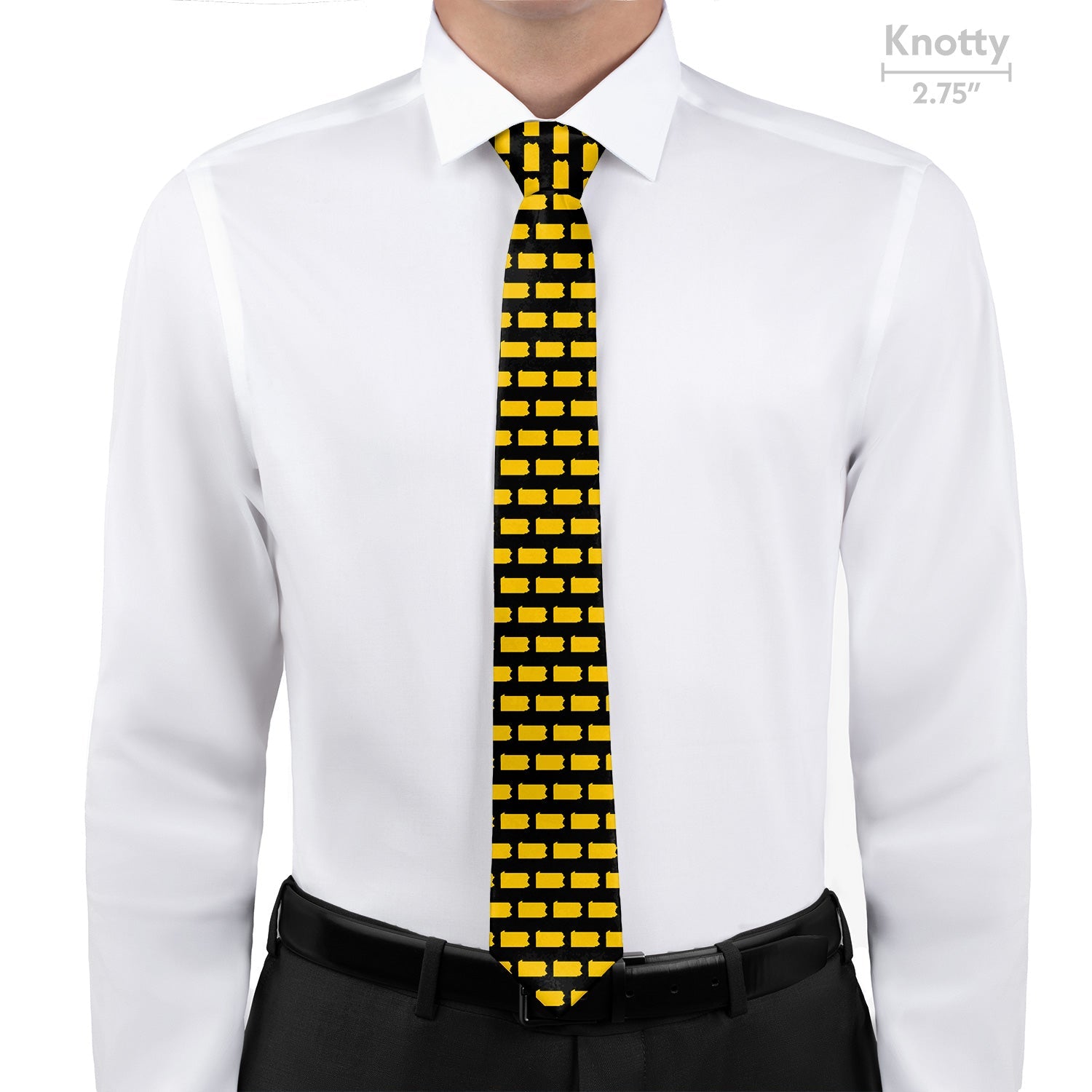 Pennsylvania State Outline Necktie - Knotty - Knotty Tie Co.